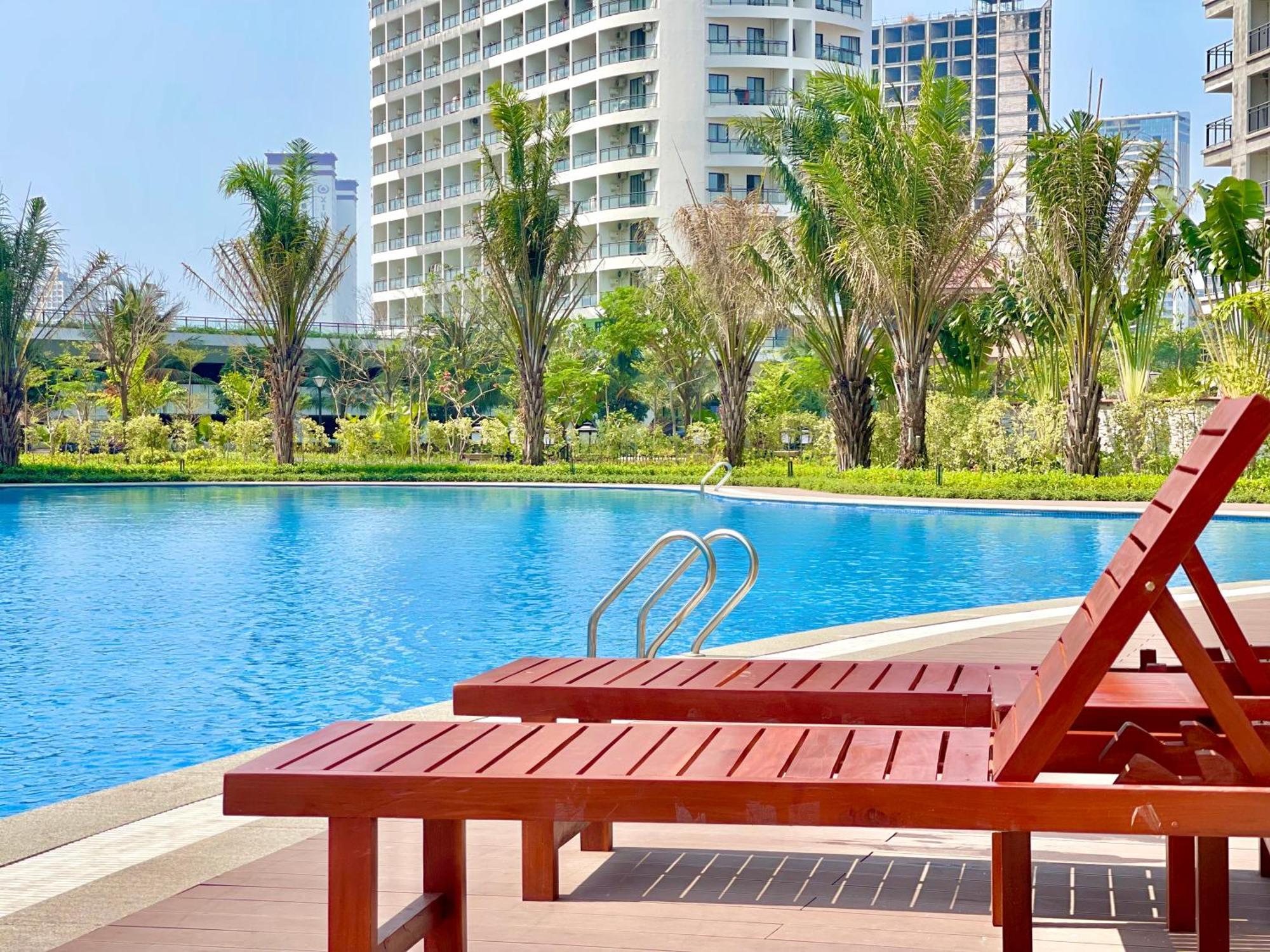 Star Bay Residence Sihanoukville - 400M To Sokha Beach Eksteriør bilde